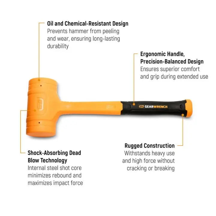 GEARWRENCH 3 Piece Dead Blow Hammer Set