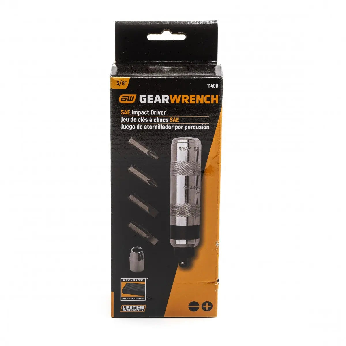 GEARWRENCH 6 Pc. 3/8" Drive Impact Driver Set 1140D GEARWRENCH