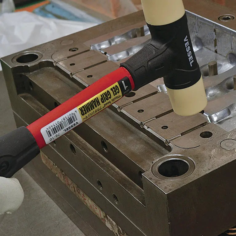 Vessel Tools Gel Grip Hammer with Plastic Head, 1 - VL H7610 Vessel Tools