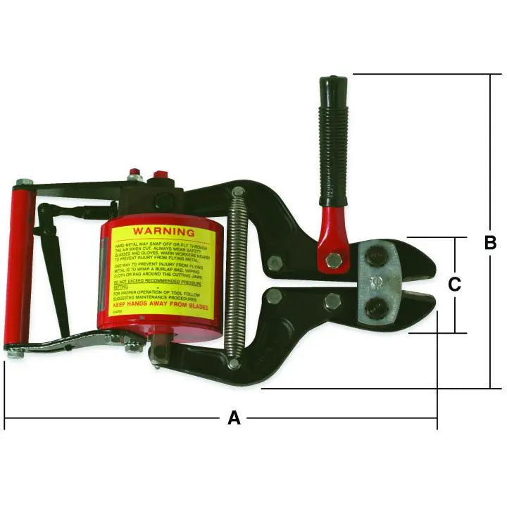 HK PORTER Light-Duty Pneumatic Center Cut Cutter - GW 9190C HK PORTER