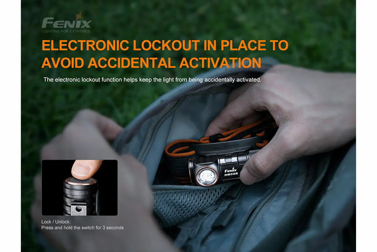 Fenix 700 Lumen Rechargeable Headlamp - F FX-HM50RV2 Fenix