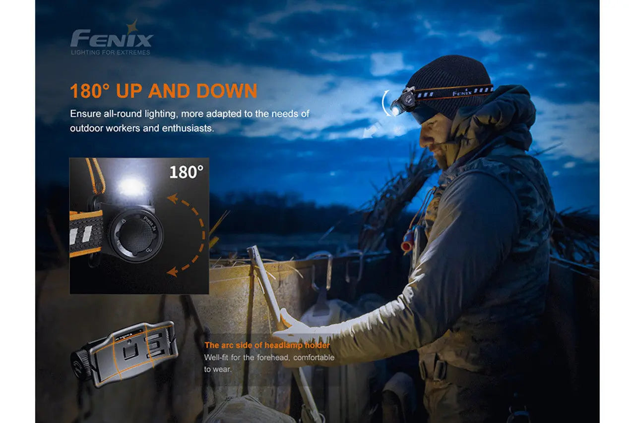 Fenix 1200 Lumen Outdoor Rechargeable Headlamp - F FX-HM60R Fenix