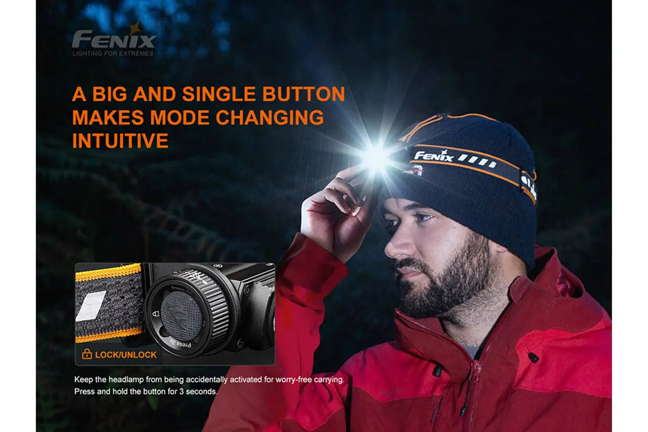 Fenix 1200 Lumen Outdoor Rechargeable Headlamp - F FX-HM60R Fenix