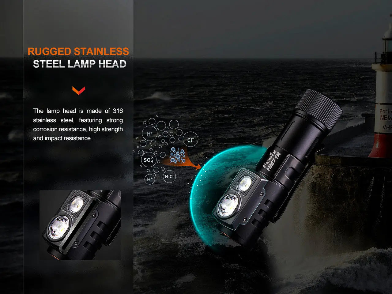 Fenix 2700 Lumen High-Performance Rechargeable Headlamp - F FX-HM71R Fenix