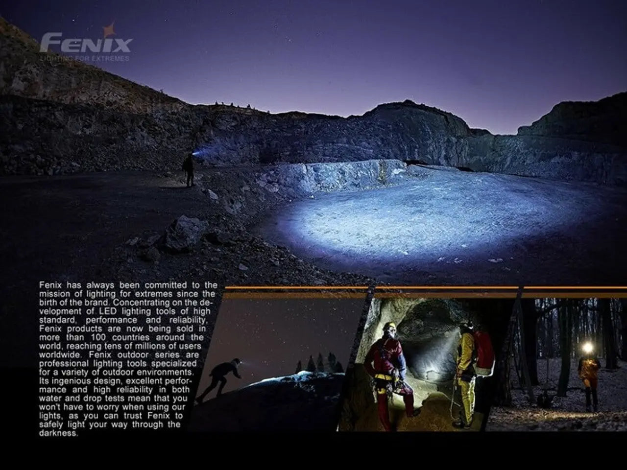 Fenix 1250 Lumen Rechargeable Headlamp - F FX-HP16R Fenix