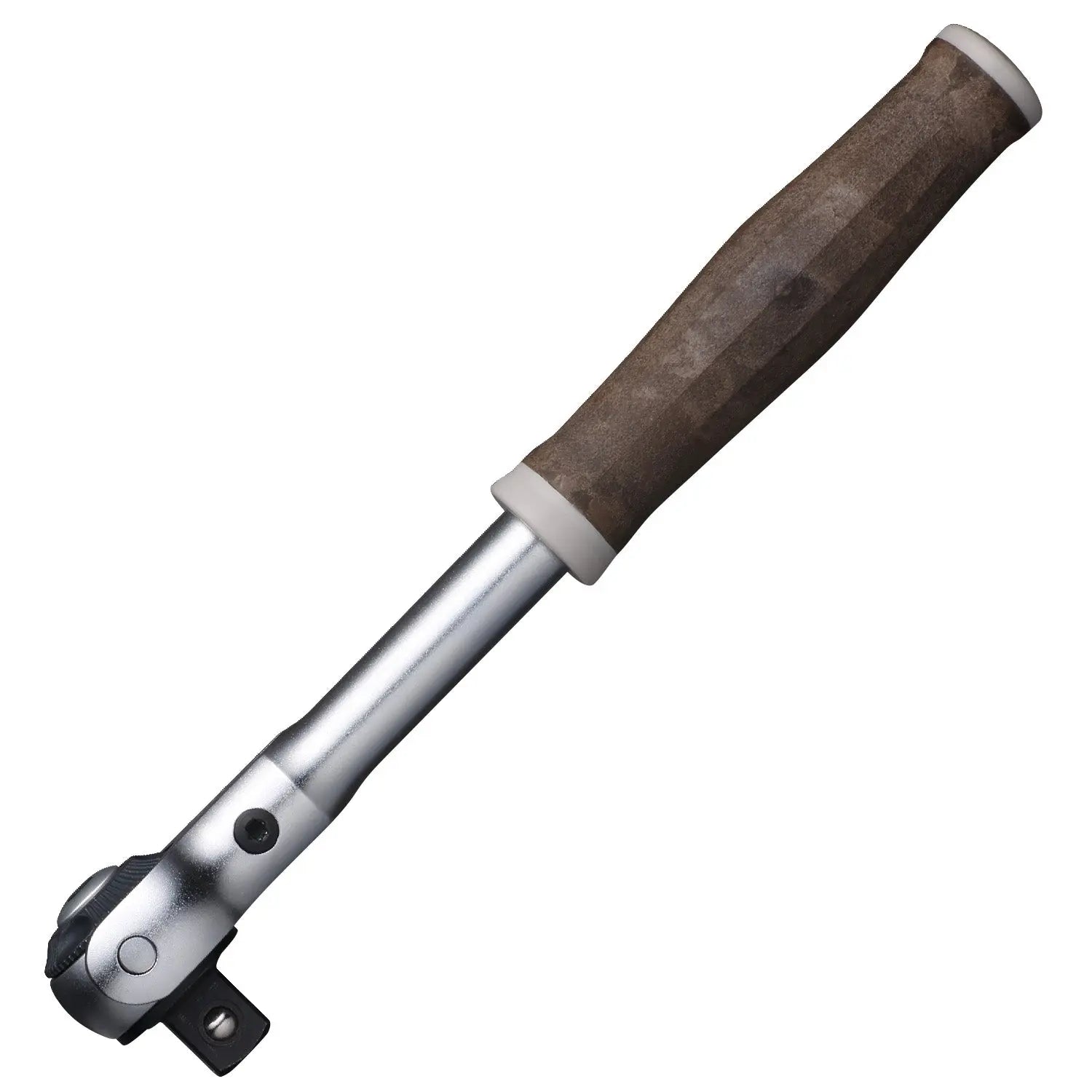 Vessel Tools 3/8 in Square Drive Wood-Compo Swivel Ratchet Handle - VL HRH3SW Vessel Tools
