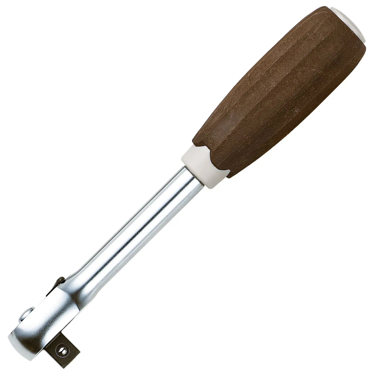 Vessel Tools 3/8 in Square Drive Wood-Compo Ratchet Handle - VL HRH3W Vessel Tools
