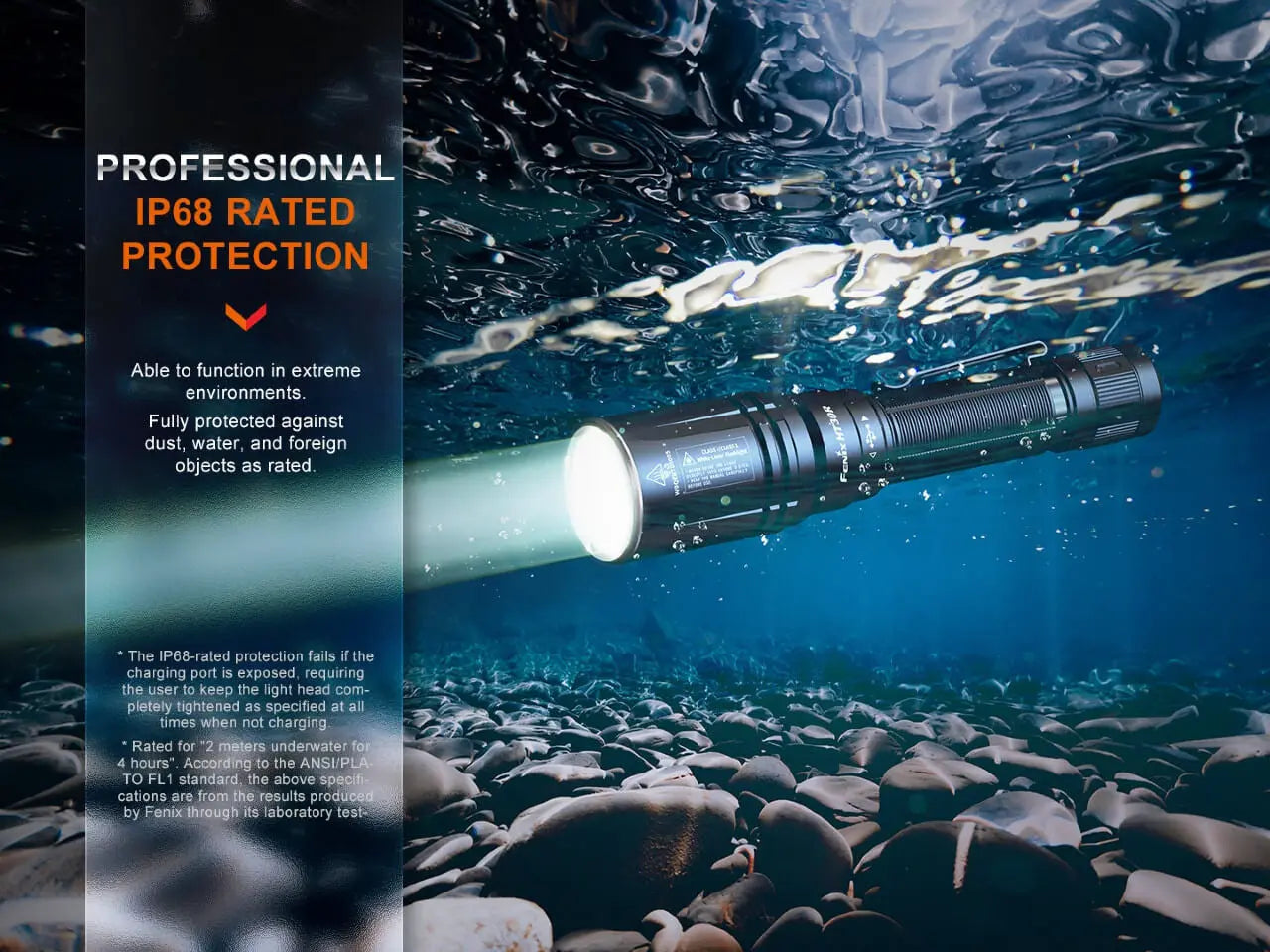 Fenix 4900 Foot Throw White Laser Flashlight - F FX-HT30R Fenix