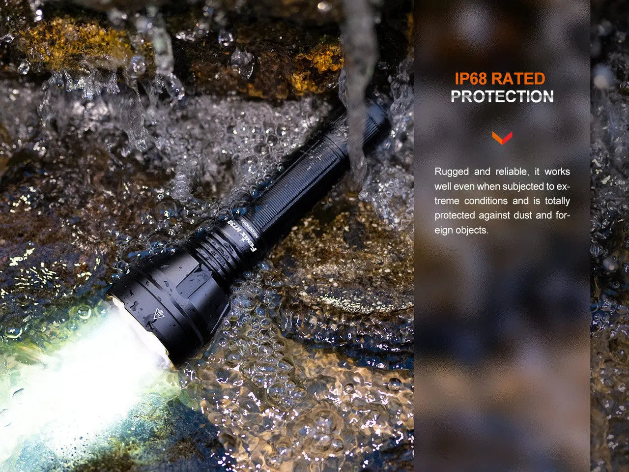 Fenix 2500 Lumen Red and Green Hunting Light - F FX-HT32 Fenix