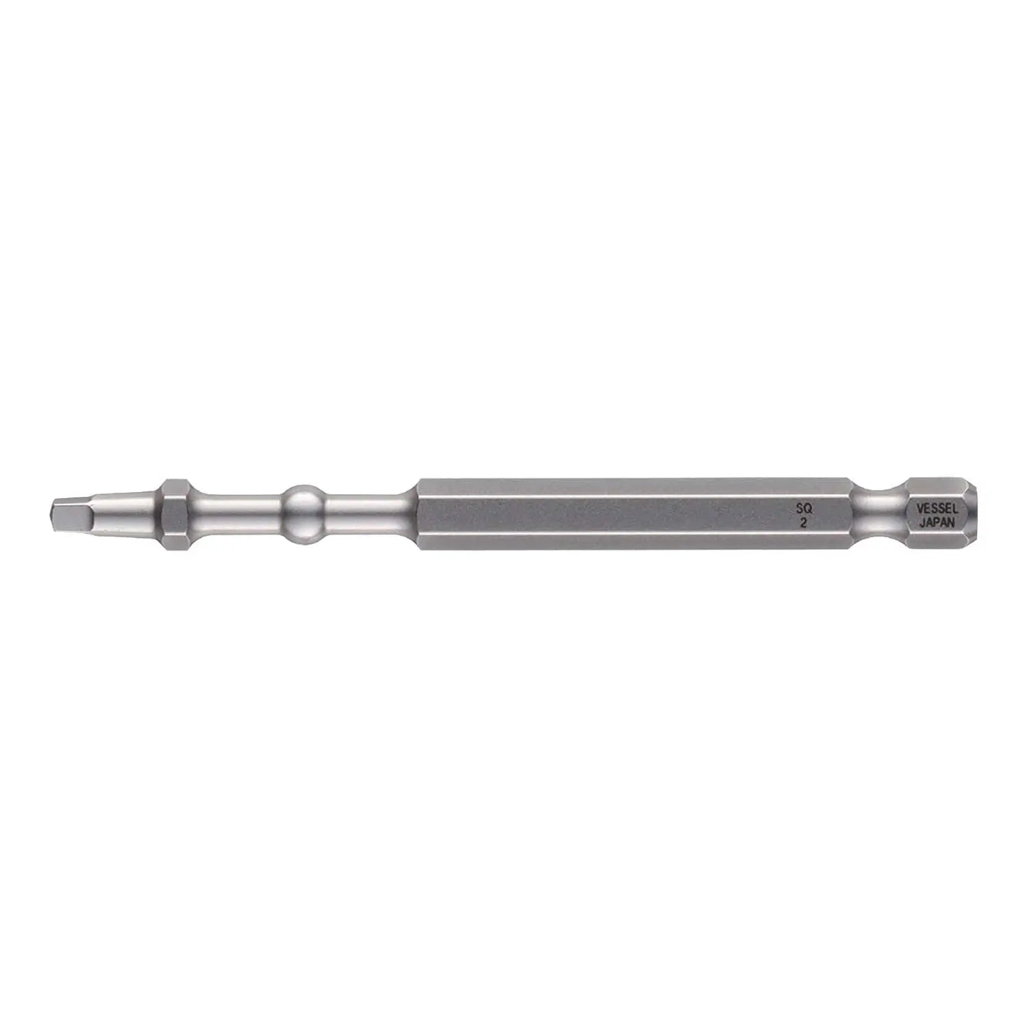 Vessel Tools Set of 2 Impact Ball Torsion Bit, SQ2 x 90mm - VL IBSQ290P2