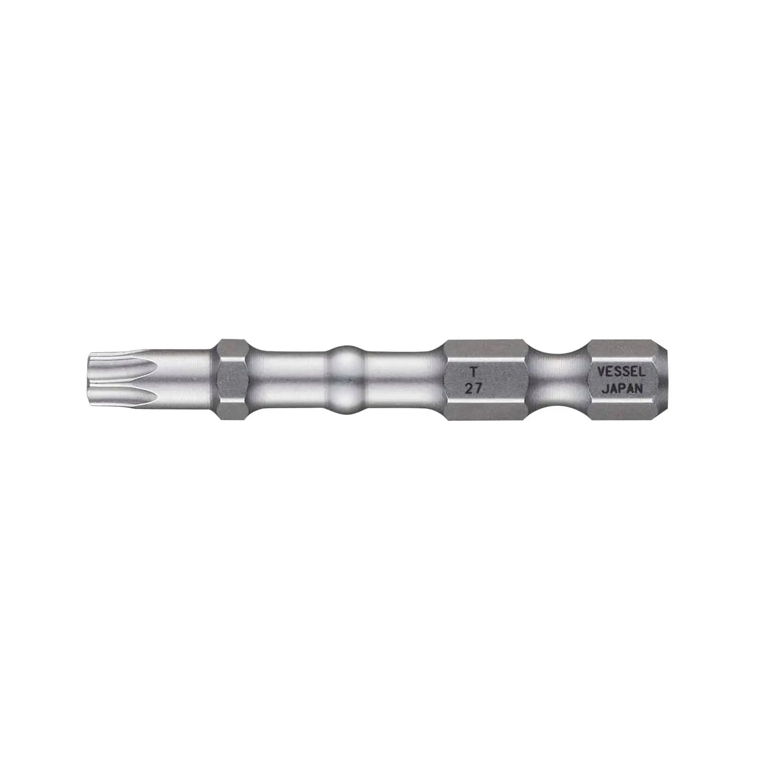 Vessel Tools Set of 2 Impact Ball Torsion Bit, T27 x 50mm - VL IBTX2750P2
