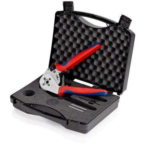 Knipex 97 52 65 KN | Crimping Pliers, Four Mandrel, Multi-Component Knipex