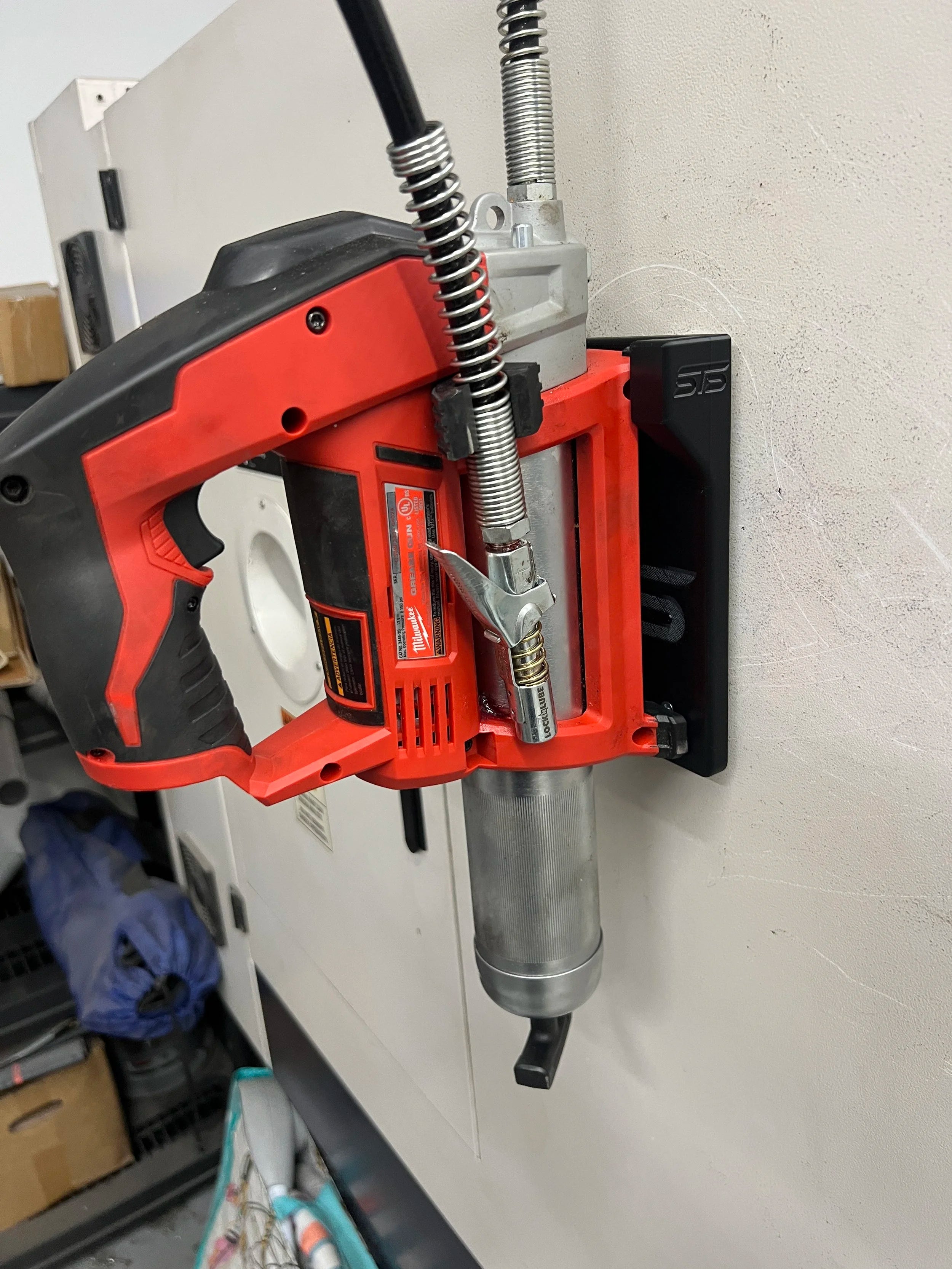 STS Auto Design Milwaukee M12 Grease Gun Holder - STSMW12GG