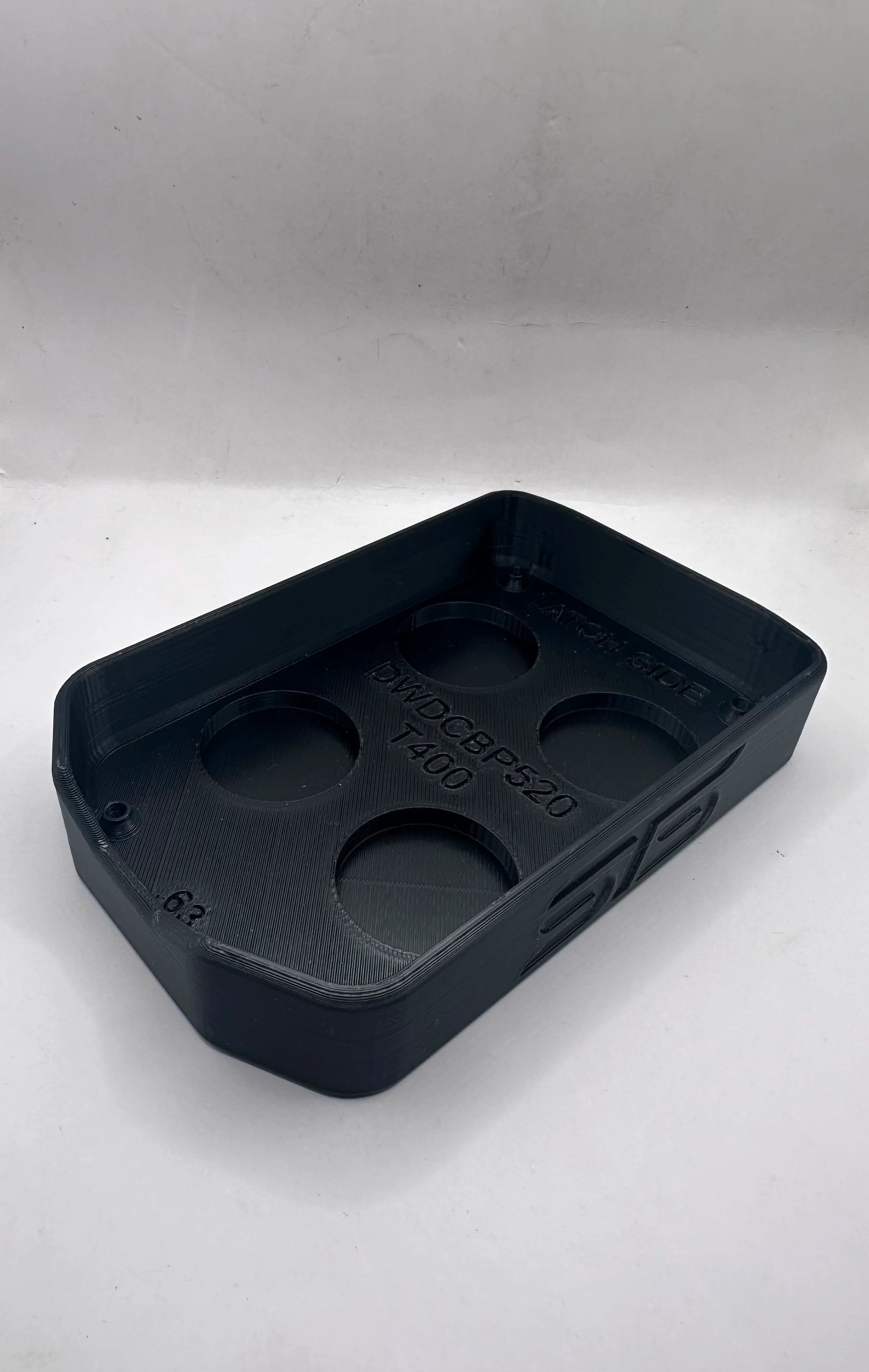 STS Auto Design Dewalt 20V 5.0Ah Powerstack Magnetic Battery Cover - DWDCBP520BK