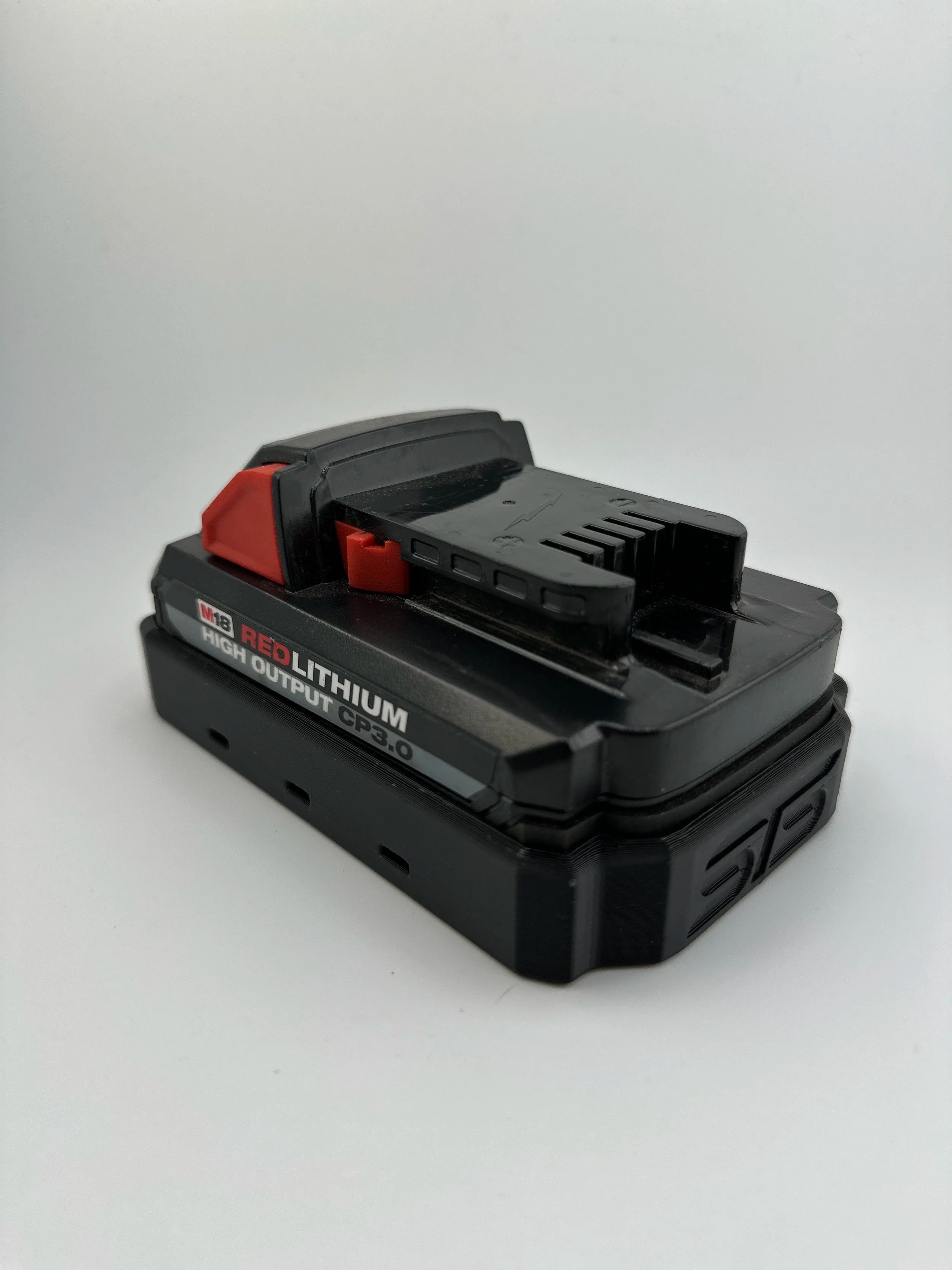 STS Auto Design Milwaukee M18 3.0Ah High Output Magnetic Battery Cover - MW1830HOBK