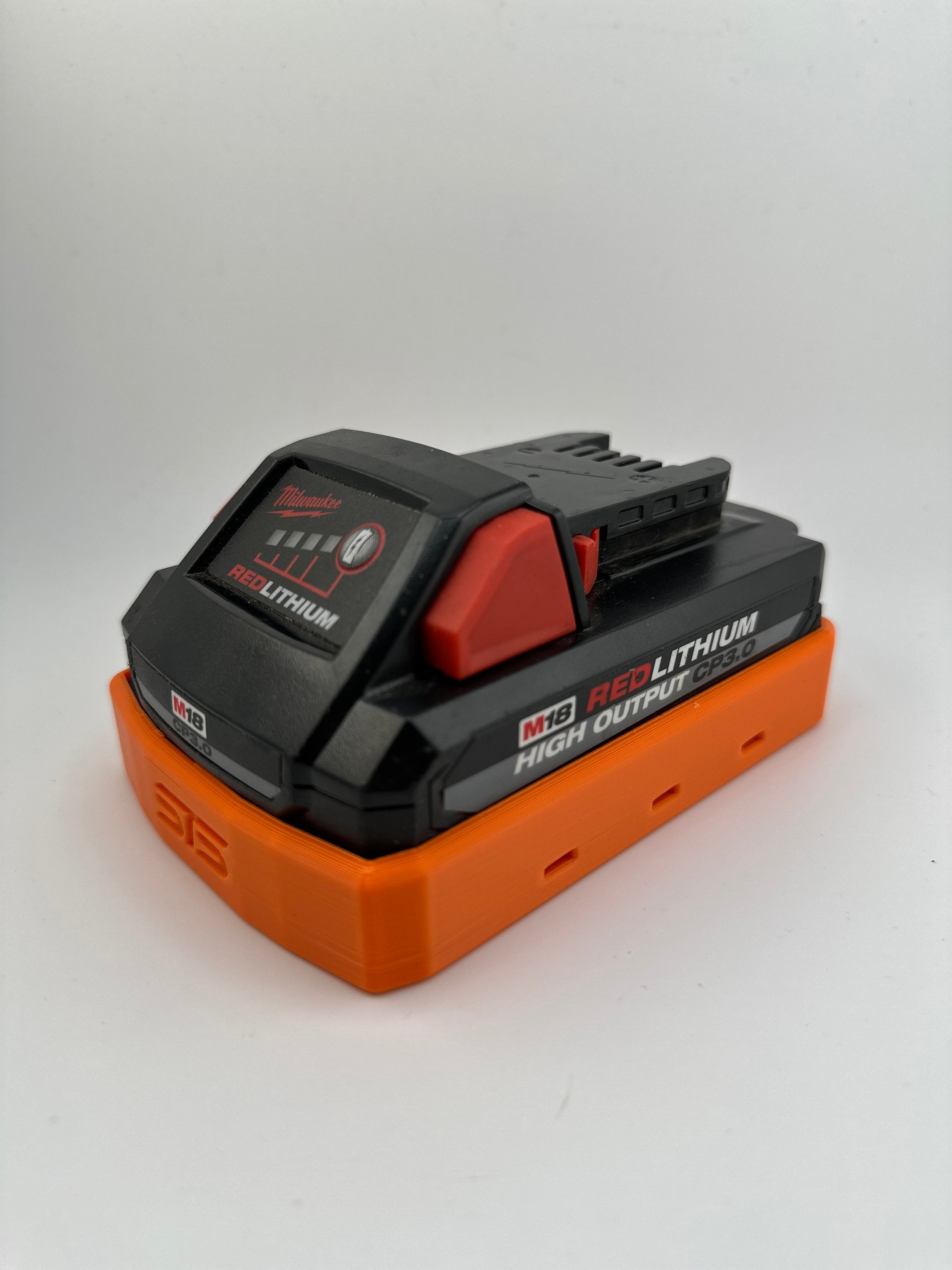 STS Auto Design Milwaukee M18 3.0Ah High Output Magnetic Battery Cover - MW1830HOBK