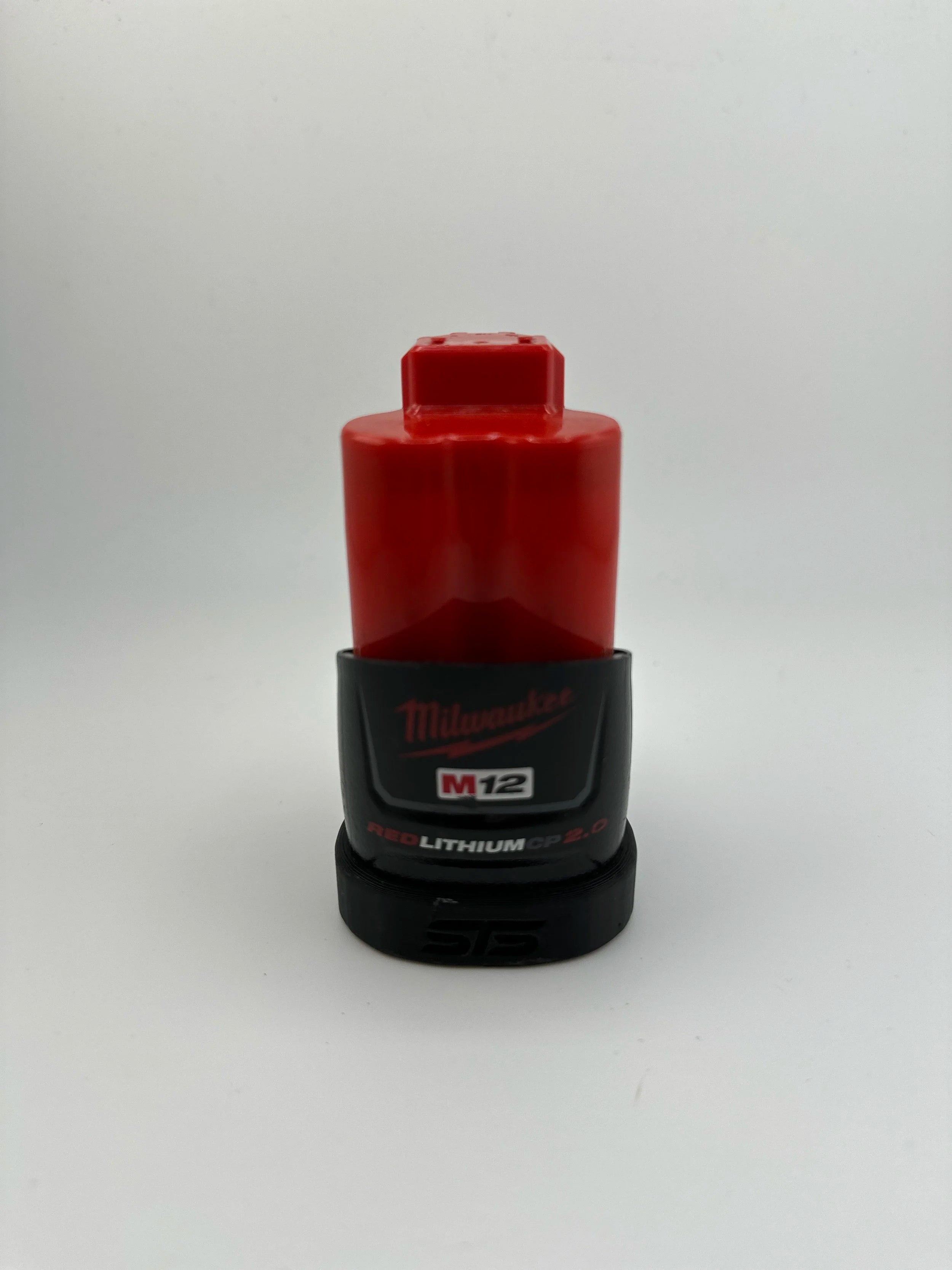STS Auto Design Milwaukee M12 Tri-Lobe Magnetic Battery Cover - MW12TLBK