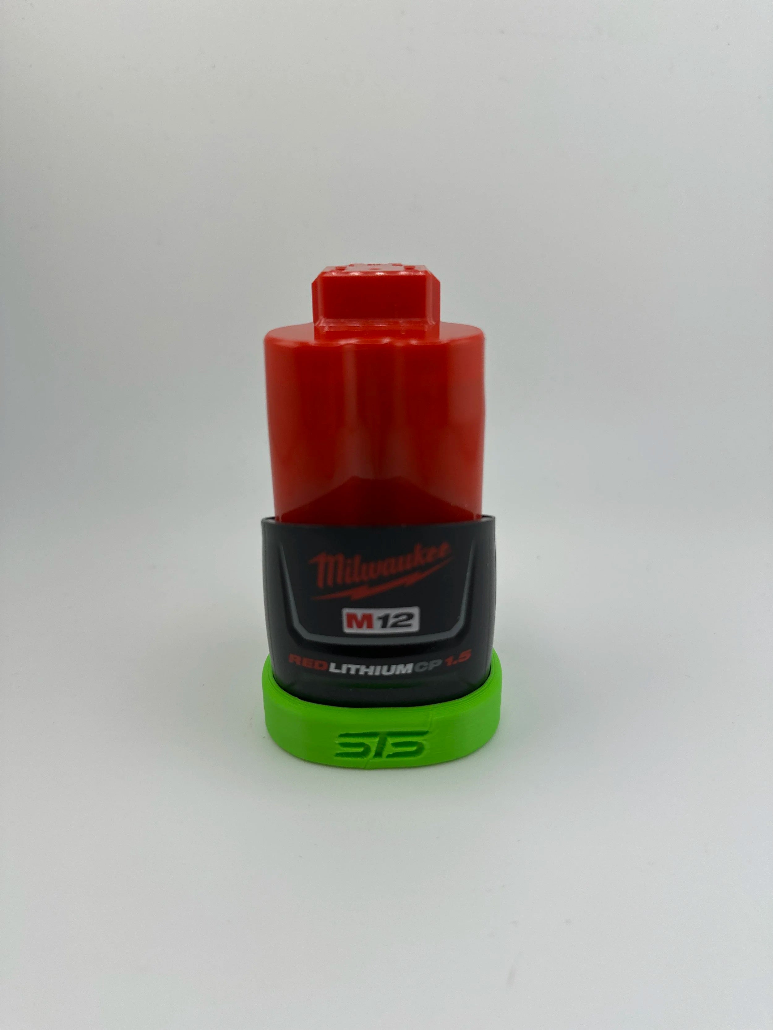 STS Auto Design Milwaukee M12 Tri-Lobe Magnetic Battery Cover - MW12TLBK