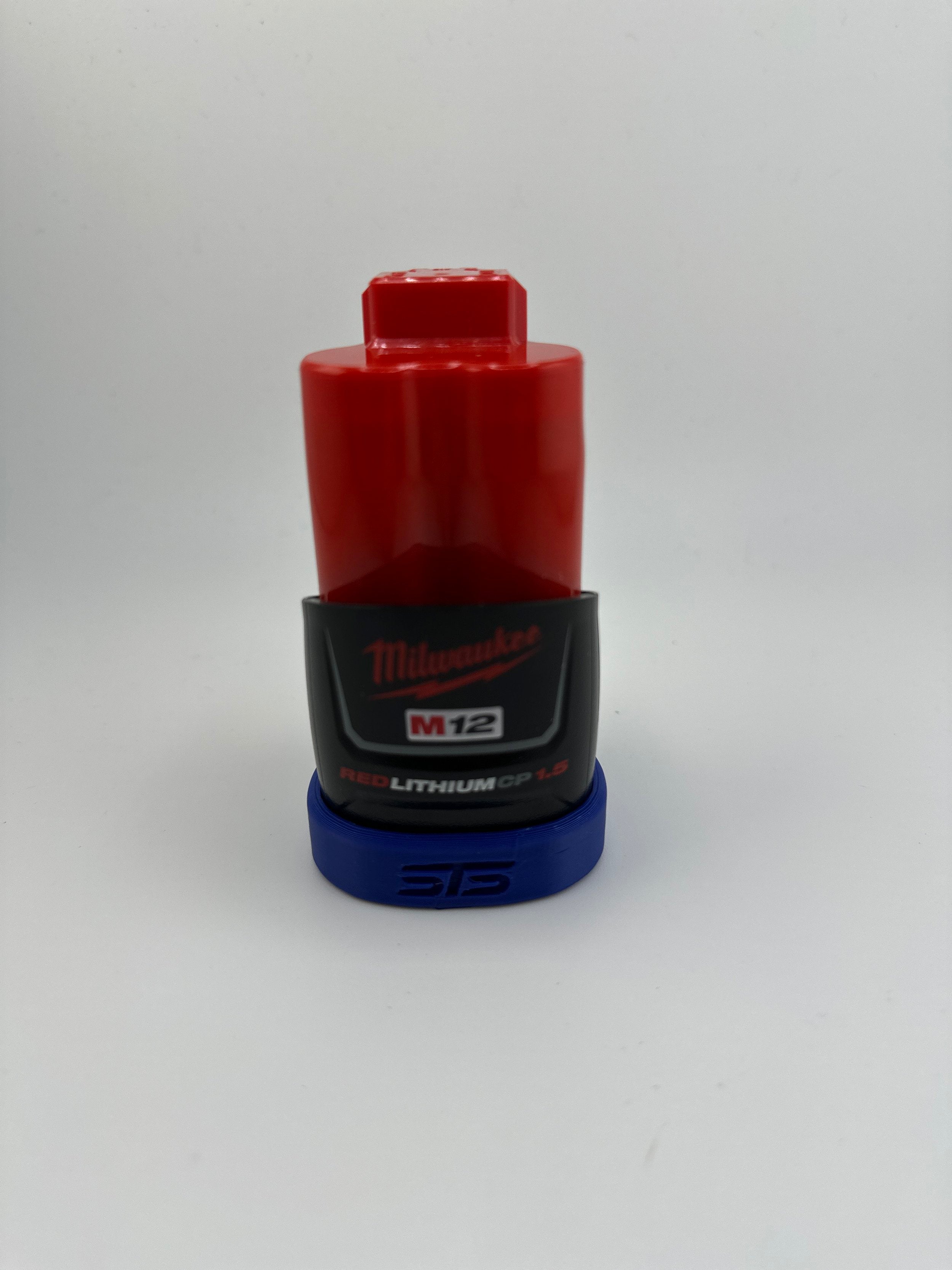 STS Auto Design Milwaukee M12 Tri-Lobe Magnetic Battery Cover - MW12TLBK