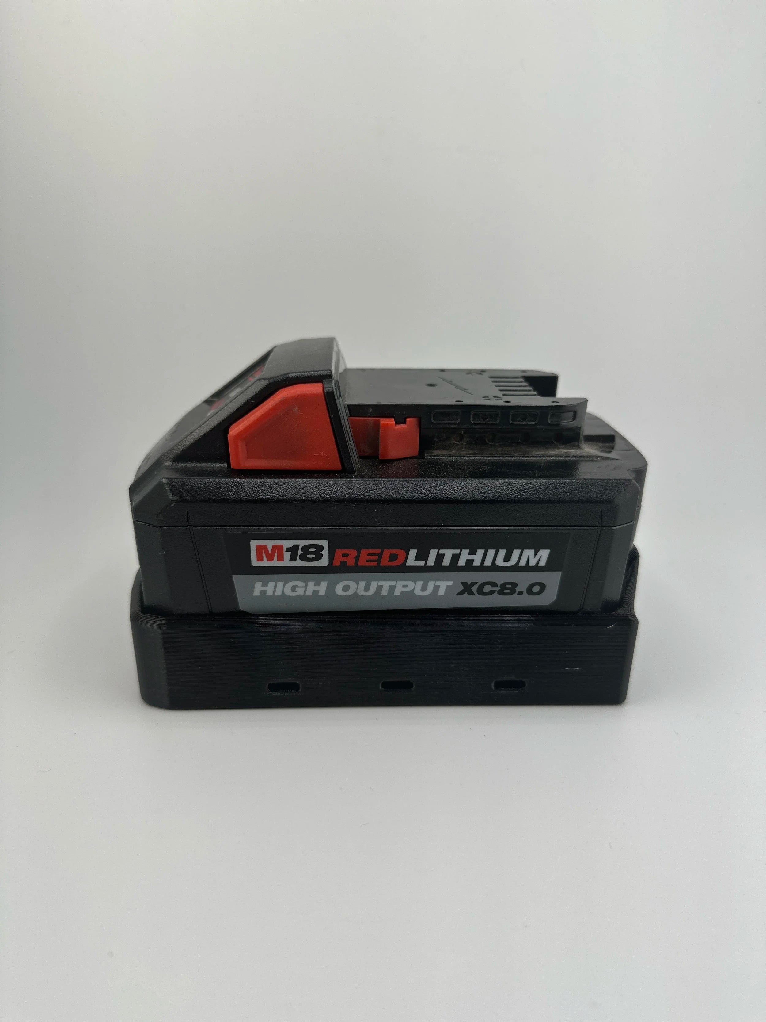 STS Auto Design Milwaukee M18 6/8Ah High Output Magnetic Battery Cover - MW1868HOBK