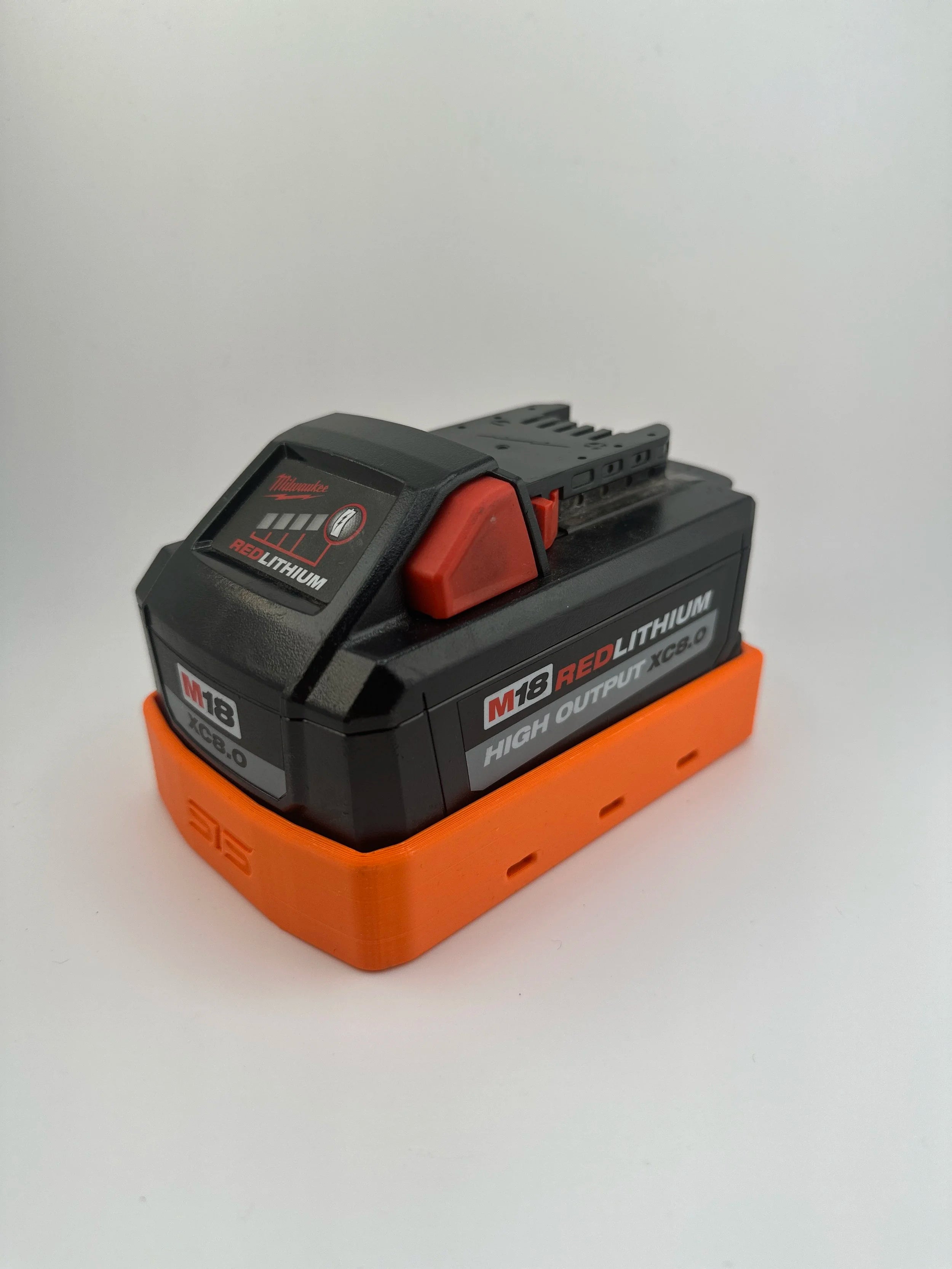 STS Auto Design Milwaukee M18 6/8Ah High Output Magnetic Battery Cover - MW1868HOBK