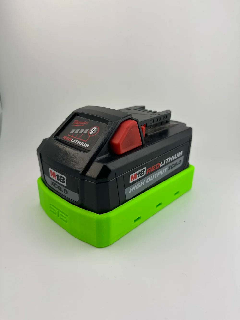 STS Auto Design Flexible Milwaukee M18 High Output 6.0Ah/8.0Ah Magnetic Battery Cover - MW1868HOBKT