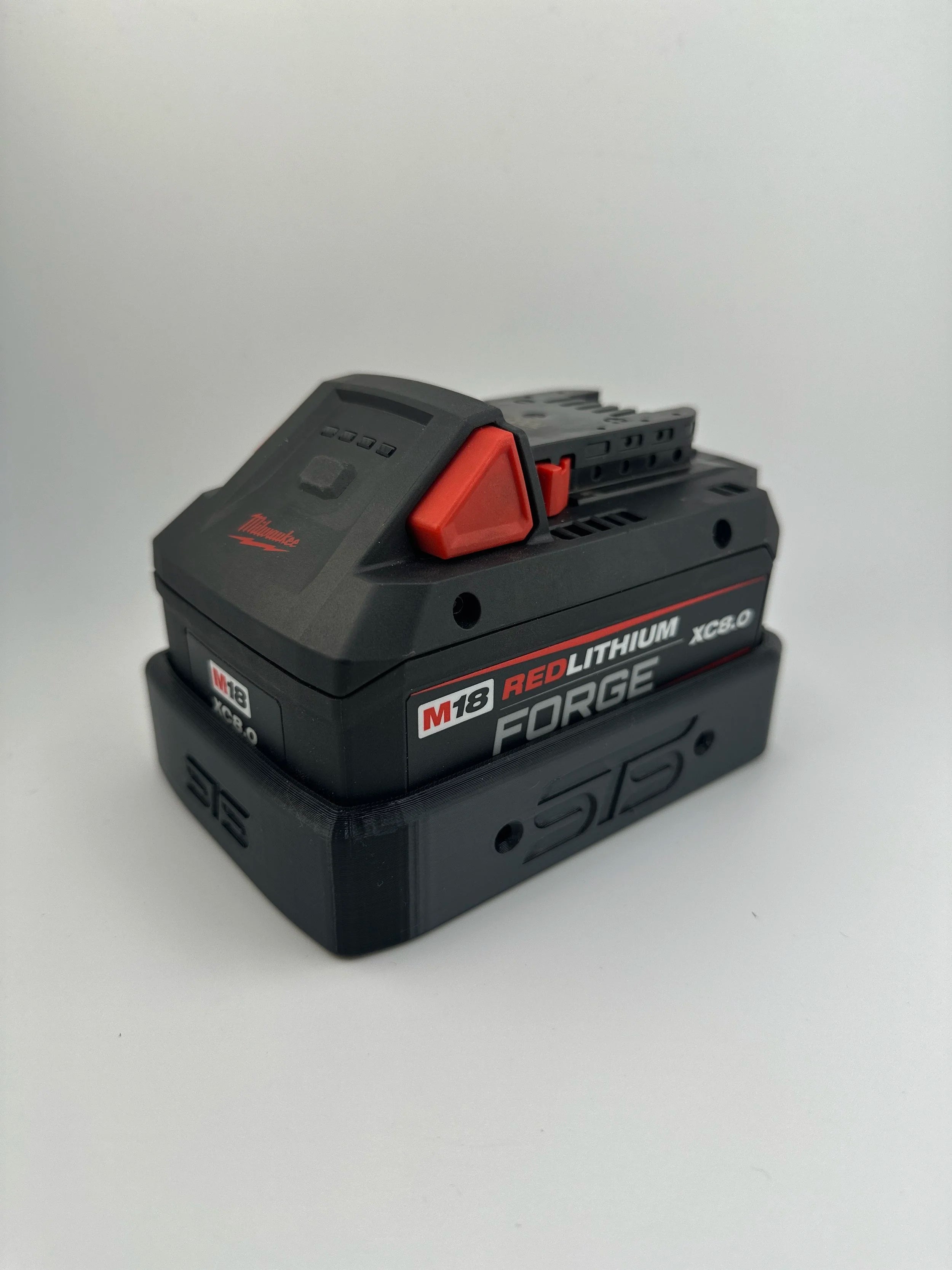 STS Auto Design Flexible Milwaukee M18 8.0 Forge Magnetic Battery Cover - MW1880FBKT