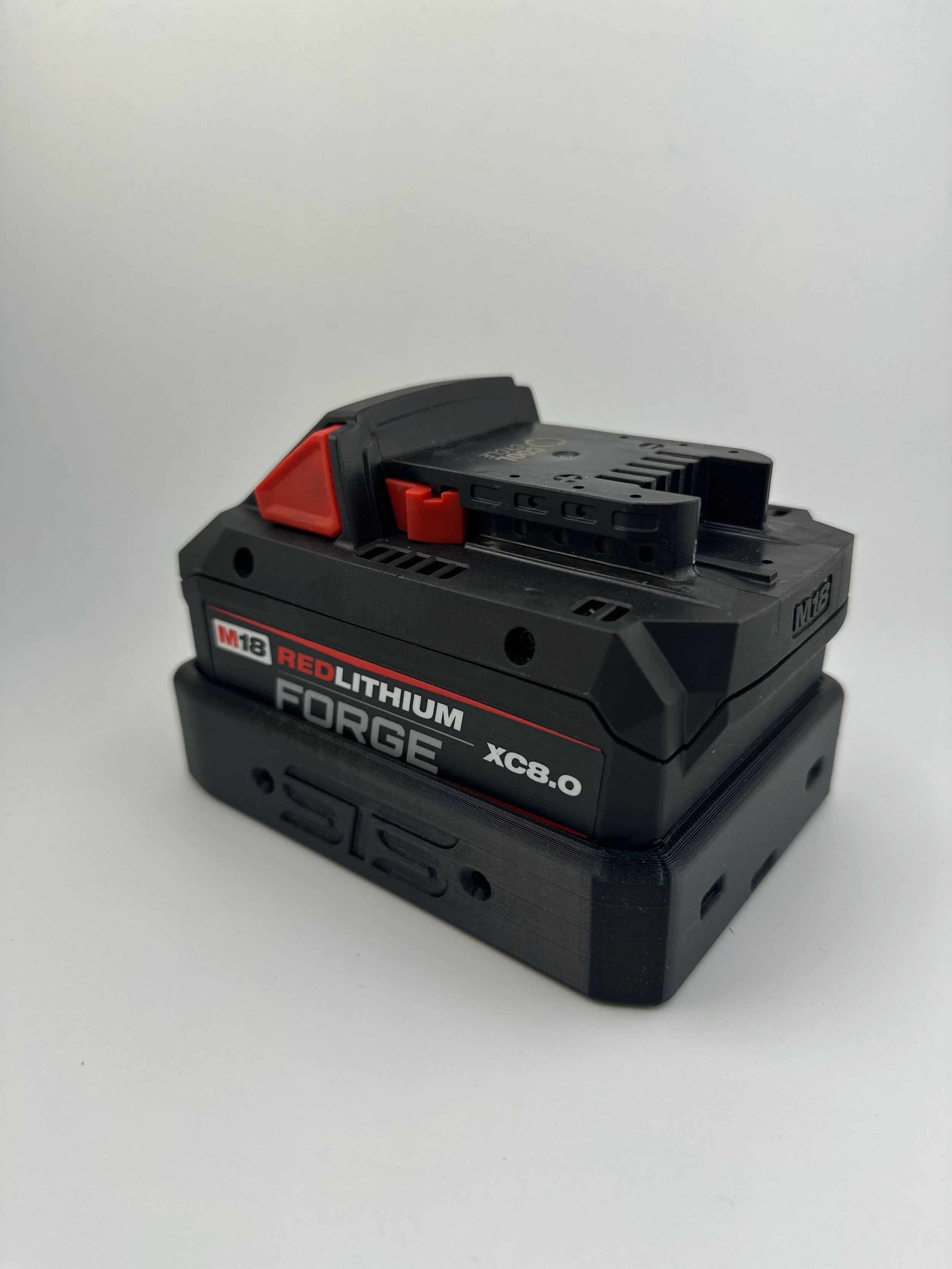 STS Auto Design Flexible Milwaukee M18 8.0 Forge Magnetic Battery Cover - MW1880FBKT