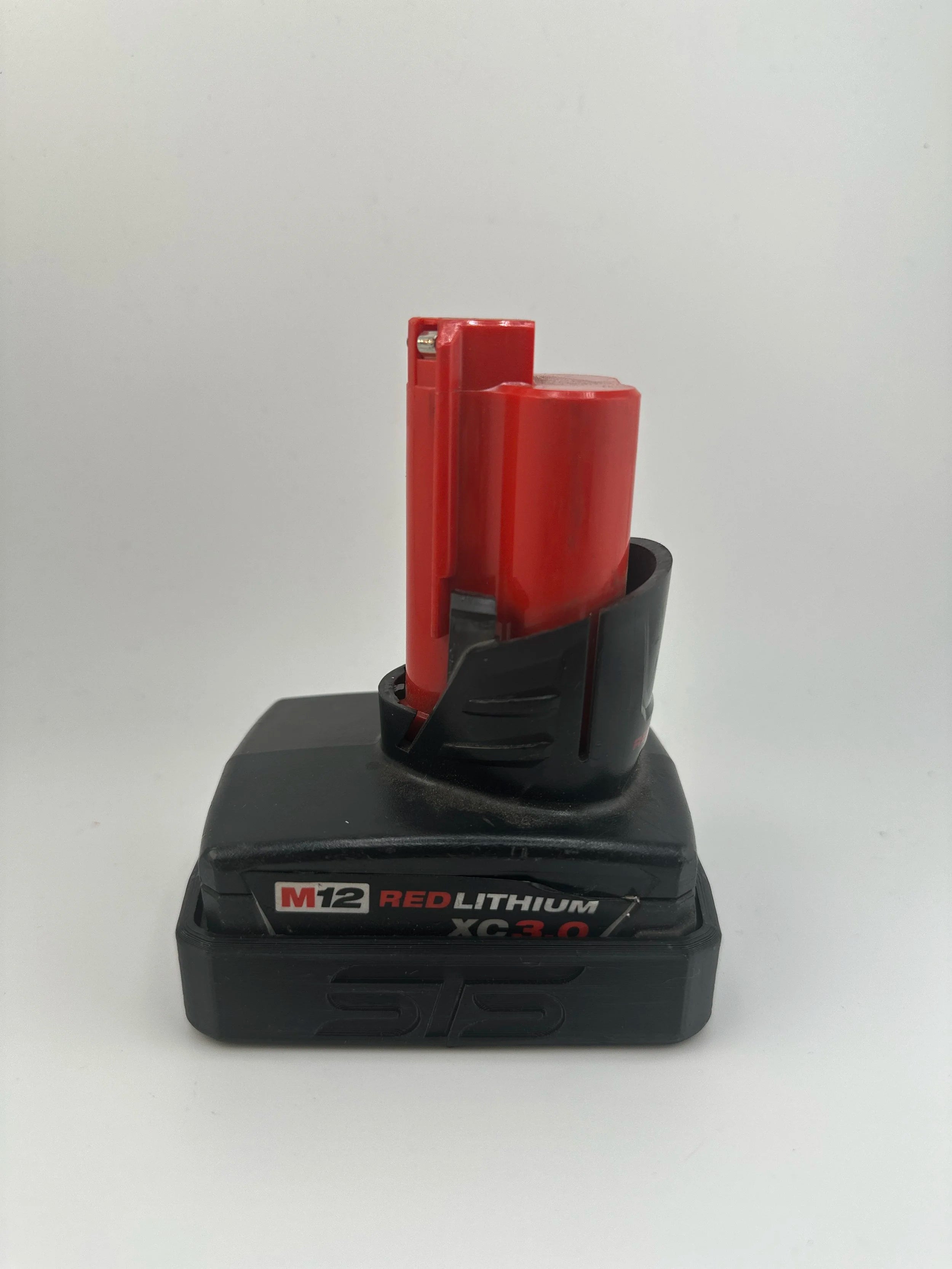 STS Auto Design Milwaukee M12 XC 3/4/6Ah Magnetic Battery Cover - MW12XCBK