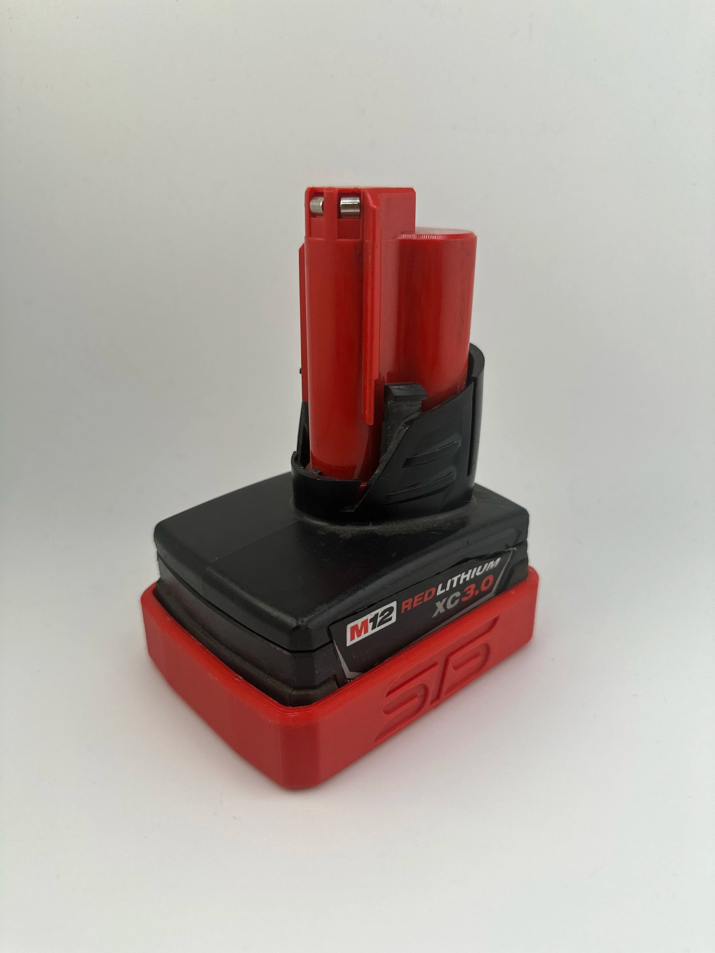 STS Auto Design Milwaukee M12 XC 3/4/6Ah Magnetic Battery Cover - MW12XCBK