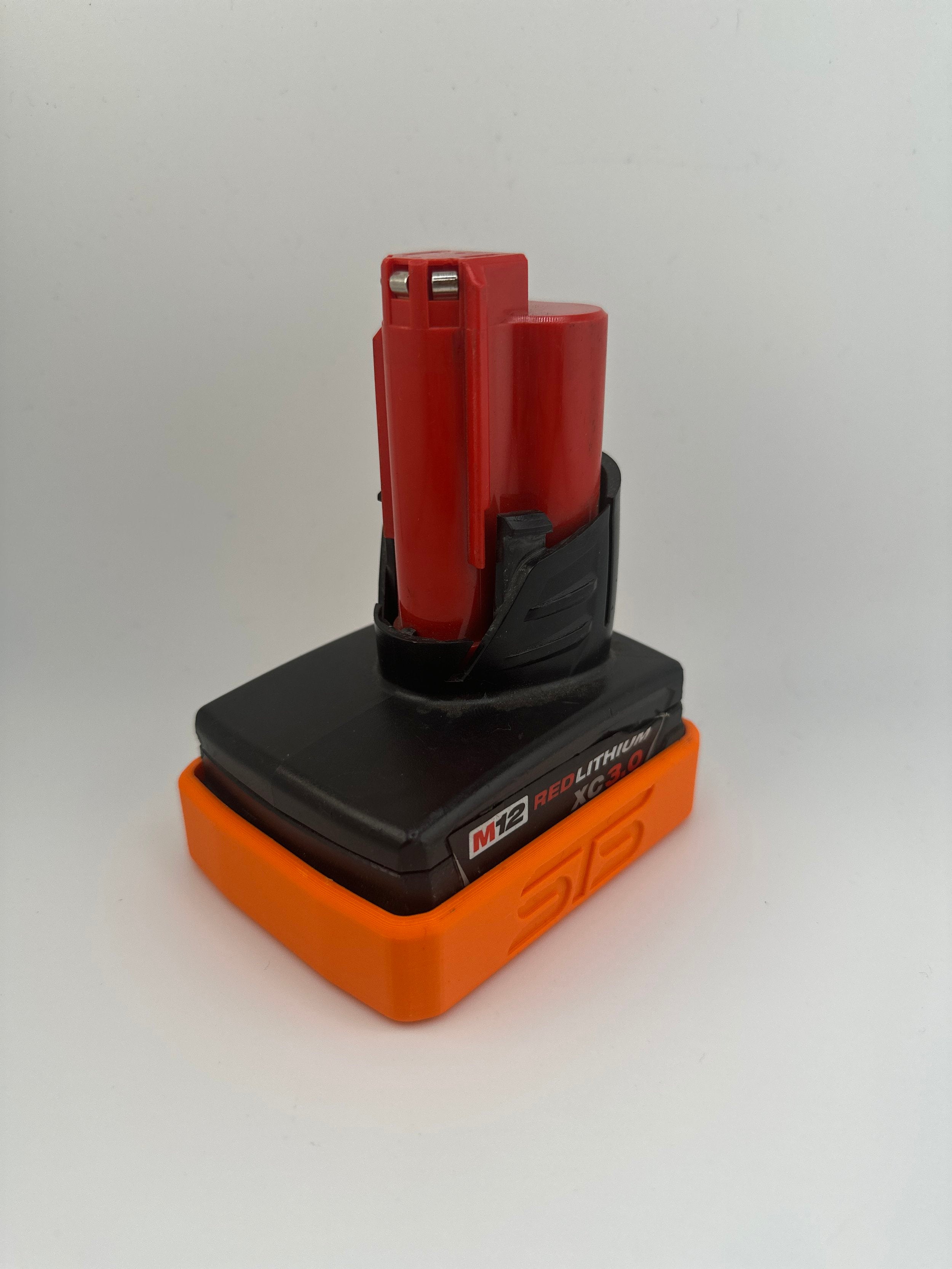 STS Auto Design Milwaukee M12 XC 3/4/6Ah Magnetic Battery Cover - MW12XCBK