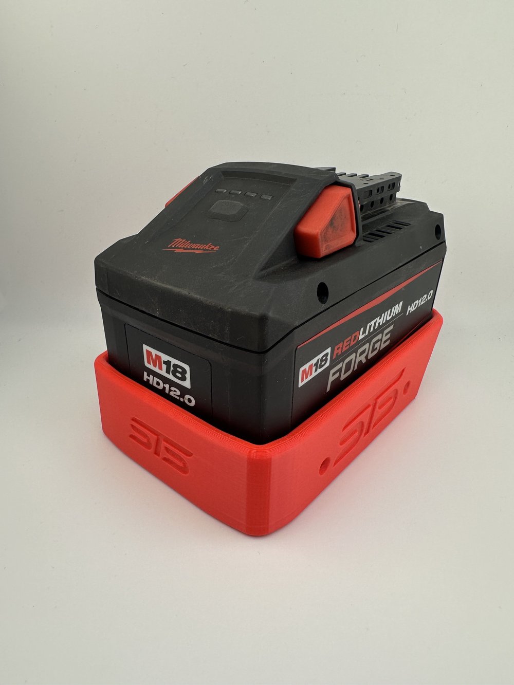 STS Auto Design Flexible Milwaukee M18 12.0 Forge Magnetic Battery Cover - MW1812FBKT