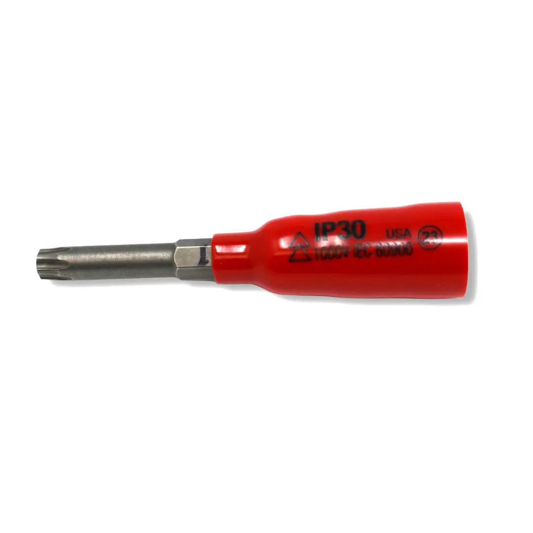 Wiha 1/4" Square Drive IP30 insulated bit socket - 31823 