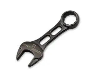 ASAHI LIGHTOOL Mini Combination Wrench 10mm Ion Plating Metal Black Color - LCWU010K 