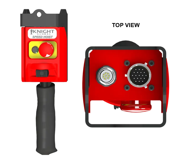 Knight Global Safety Drop Stop "SDS" Speed Hoist, 1000 lbs Capacity, 240VAC - KG KSH1000SS-2401-006 Speed Hoist Knight Global