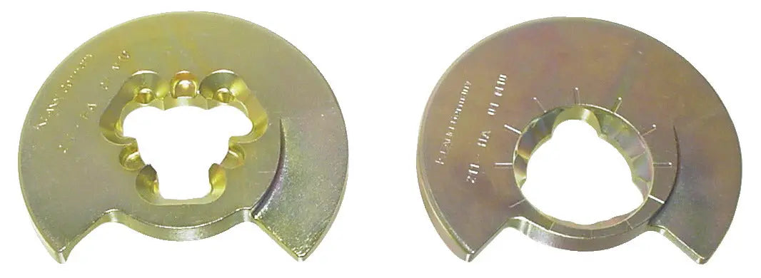Gedore 1751425 Set of 2 Pressure Plates, Size 0A, 75mm - KL-0025-16 Gedore Automotive