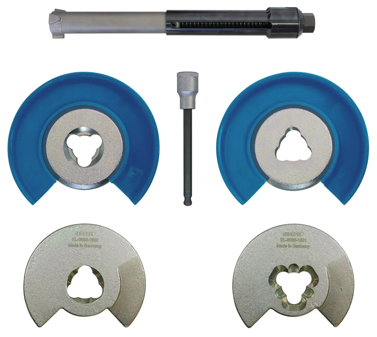 Gedore 3421198 Internal Spring Compressor Compact Set, 80mm - KL-0033-10 E Z Gedore Automotive