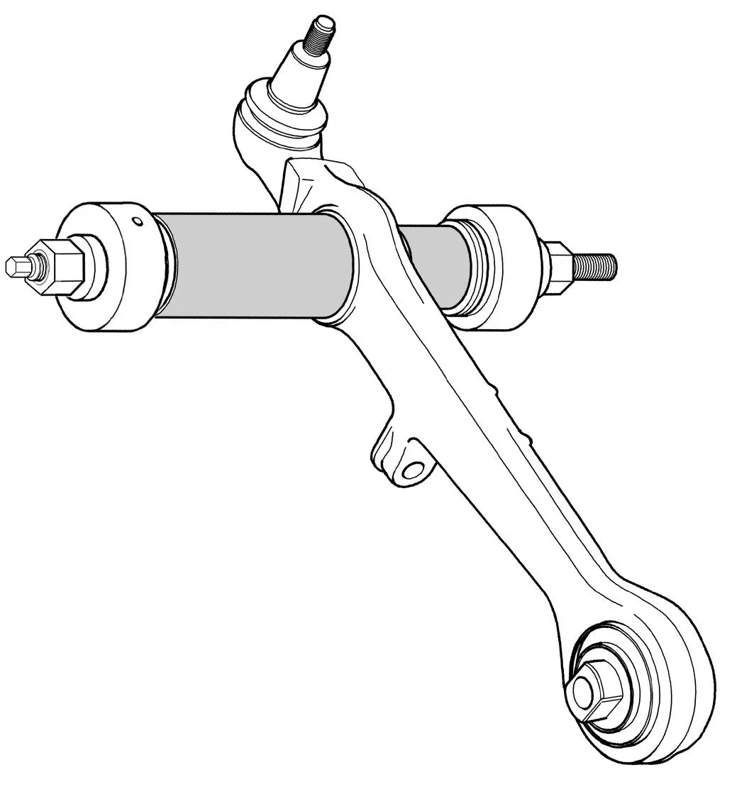 Gedore 2840693 Press/Support Sleeve Set, Long, Diameter 30 - 90mm - KL-0039-170 E Gedore Automotive