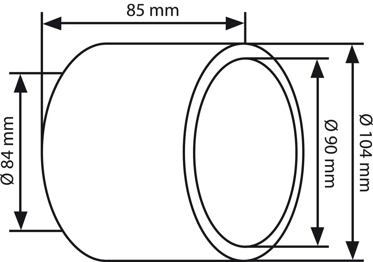 Gedore 3291154 Support Ring Set, Wheel Bearing, Hydraulic - KL-0039-807 B Gedore Automotive
