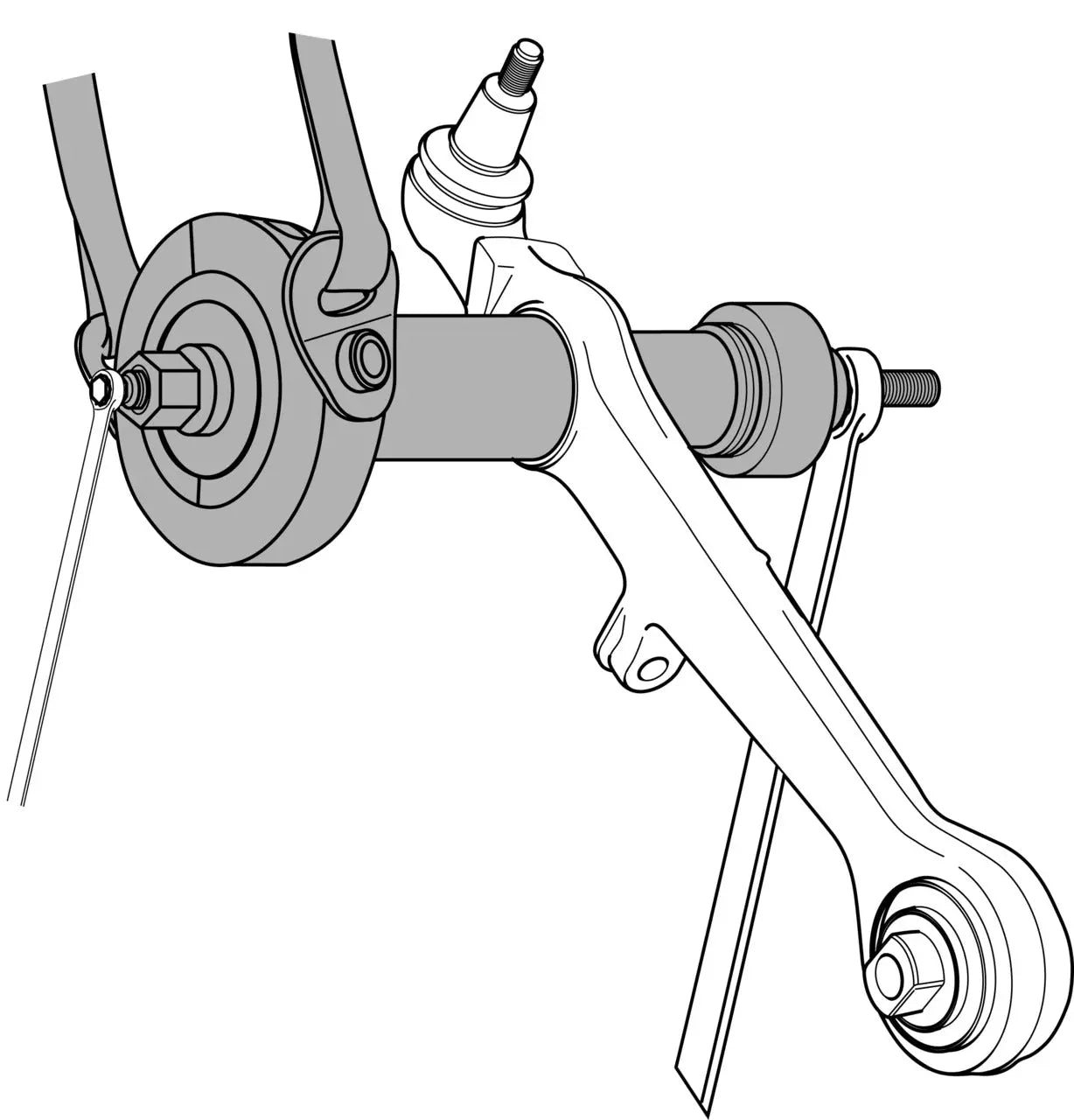 Gedore 2355418 Press/Support Sleeve Set, Short, Diameter 30 - 68mm - KL-0039-1601 Gedore Automotive