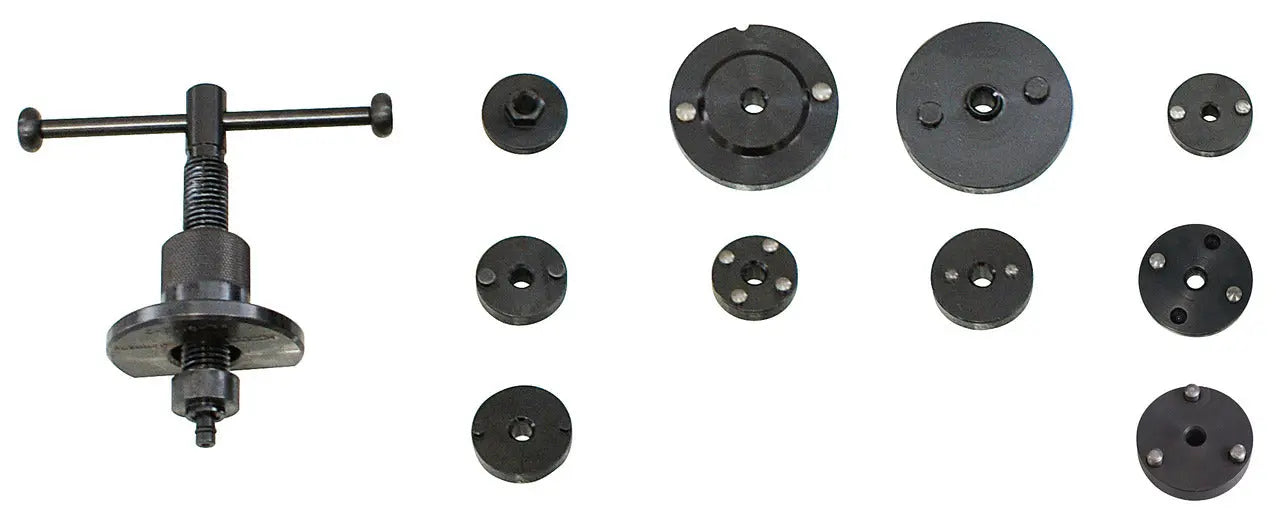 Gedore 3078736 Push-Back/Wind-Back Kit with 10 Adaptors, 15 - 78mm - KL-0112-21 B Gedore Automotive