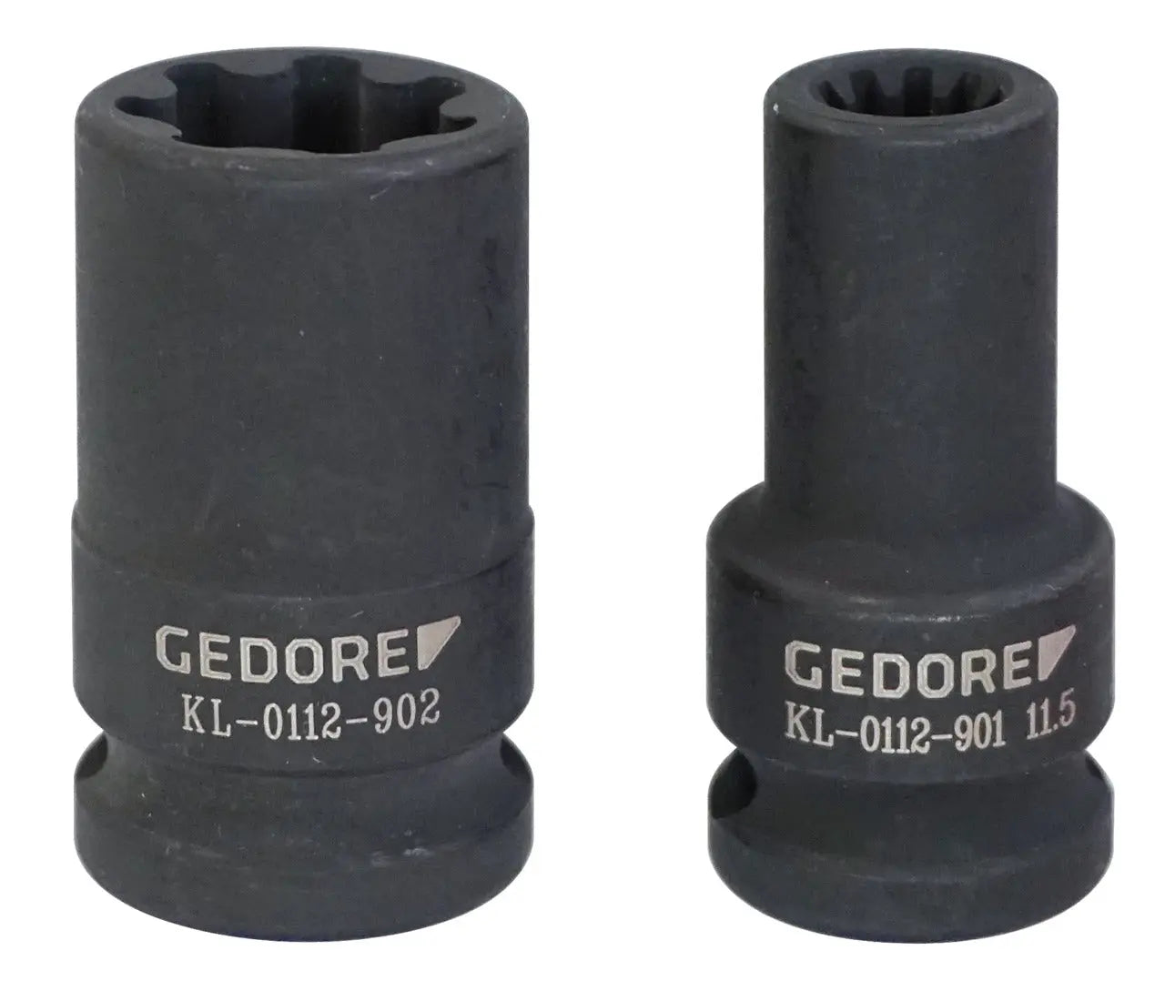 Gedore 3034569 Set of 2 1/2 in Drive Socket Wrench, Brakes - GD KL-0112-90 Gedore Automotive