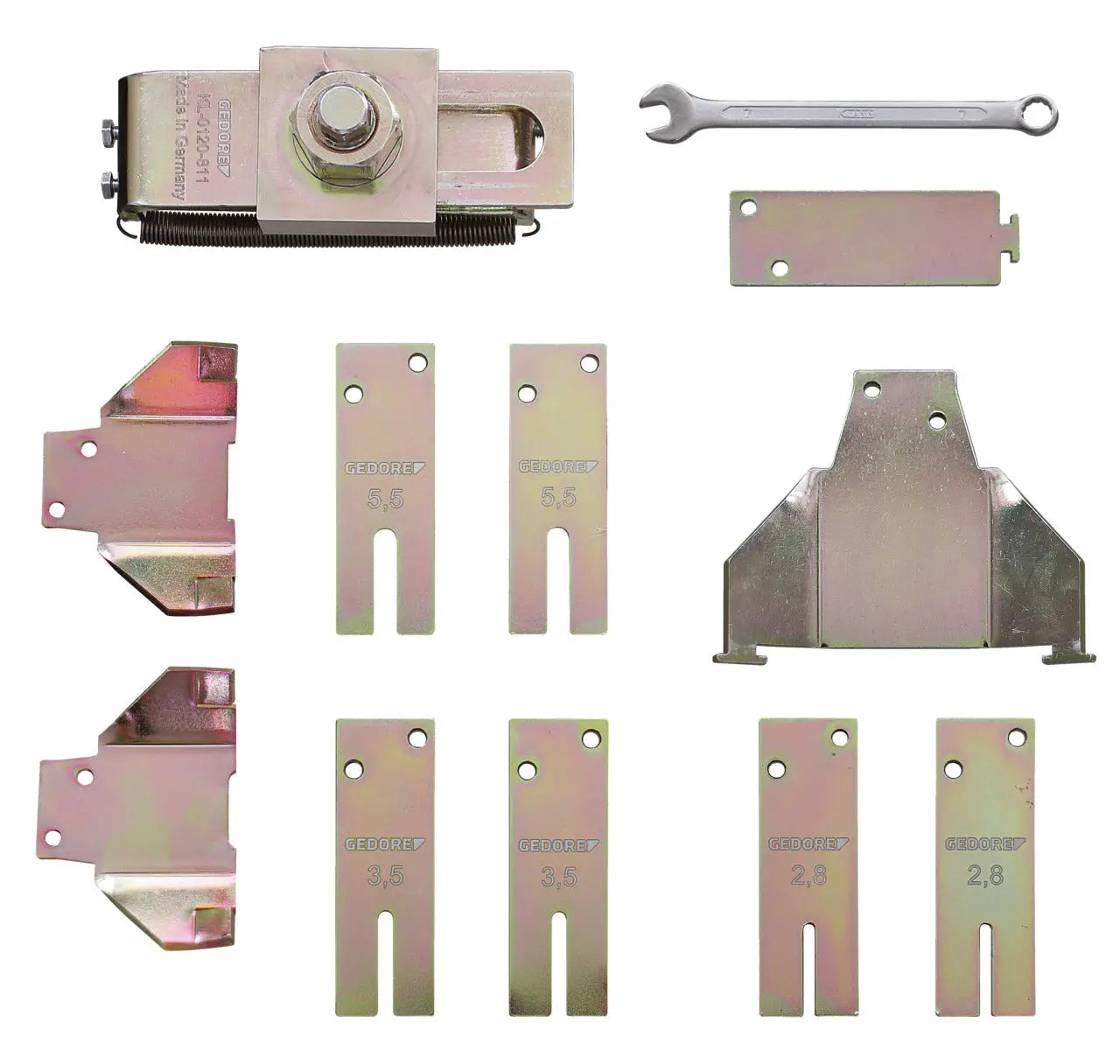 Gedore 3125580 Fuel Tank Sender Wrench Kit, 110 - 180mm - GD KL-0120-81 K Gedore Automotive