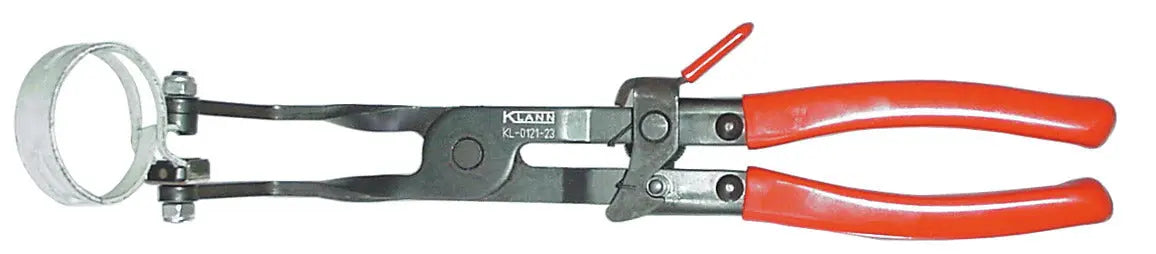 Gedore 1752537 Hose Clip Plier with Ratchet Locking Mechanism, 110 deg Angle - KL-0121-23 Gedore Automotive
