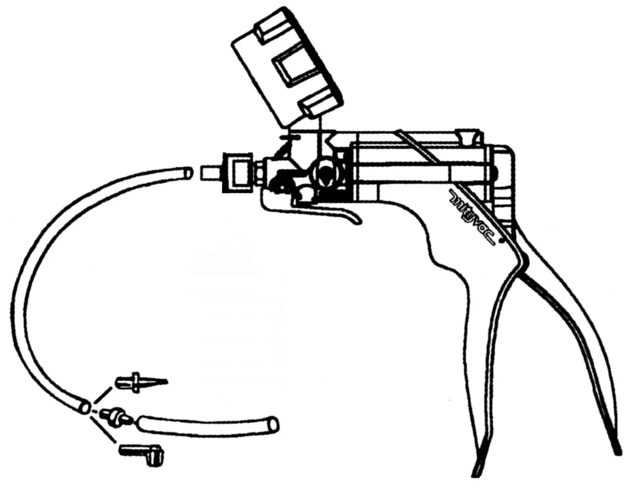 Gedore 2212684 Pressure and Vacuum Hand Pump, Tank Volume 500 ml - KL-0124-41 K Gedore Automotive