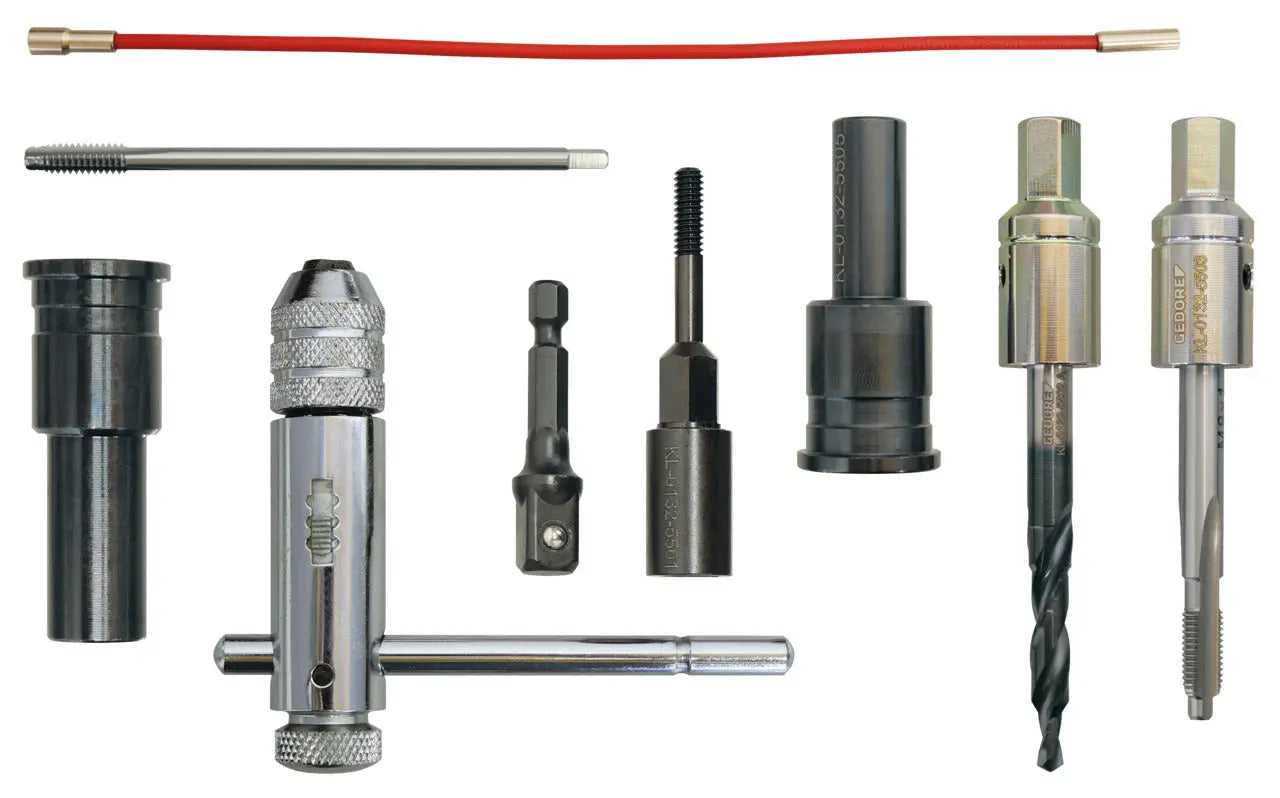 Gedore 3431762 Glow Plug Toolkit, Universal, M8 x 1 - KL-0132-55 KA Gedore Automotive