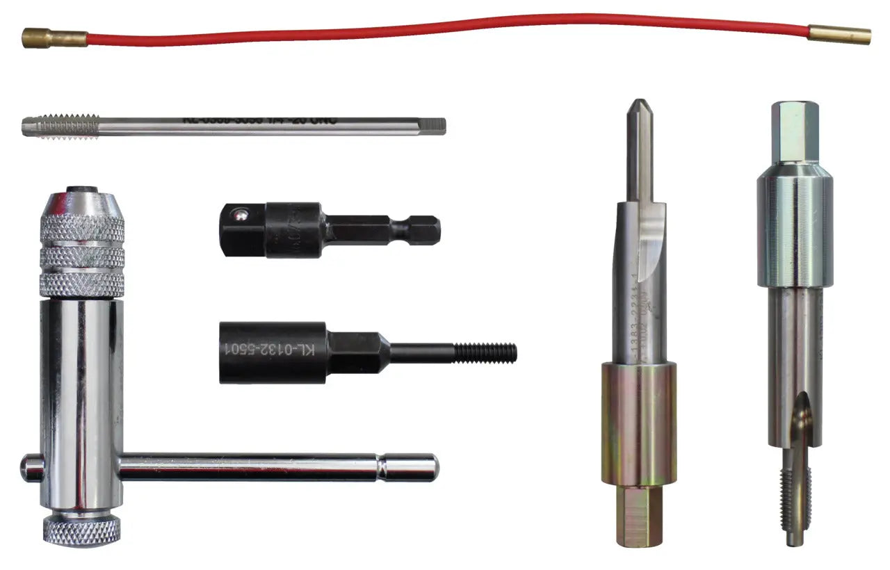 Gedore 3043800 Glow Plug Toolkit, Universal, M9 x 1 - KL-0132-61 KA Gedore Automotive