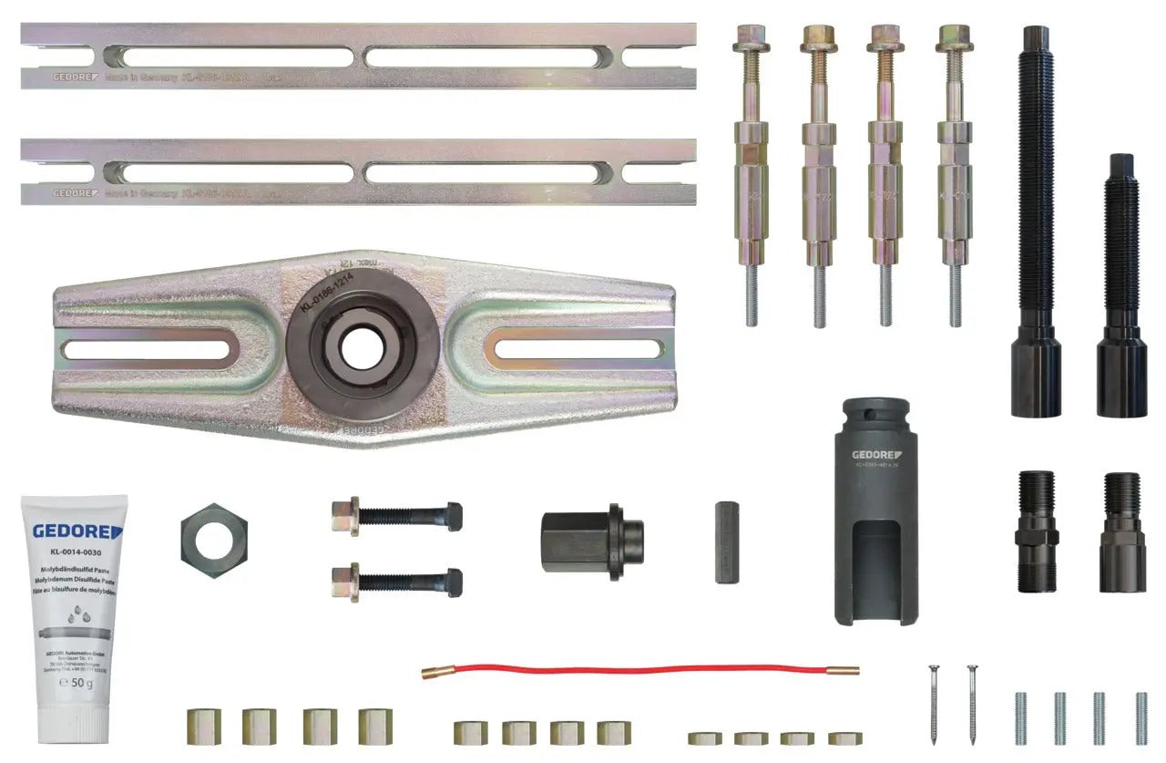 Gedore 3420124 Injector Nozzle Puller Set, Universal, M17 x 1 - KL-0186-14 KB Gedore Automotive