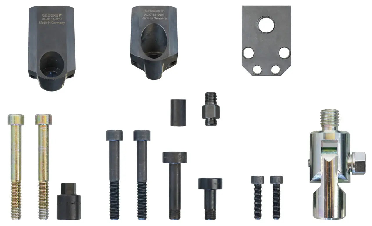 Gedore 3283992 Injector Nozzle Puller Set with Foam Insert, M12 x 1 - KL-0186-91 EA Gedore Automotive
