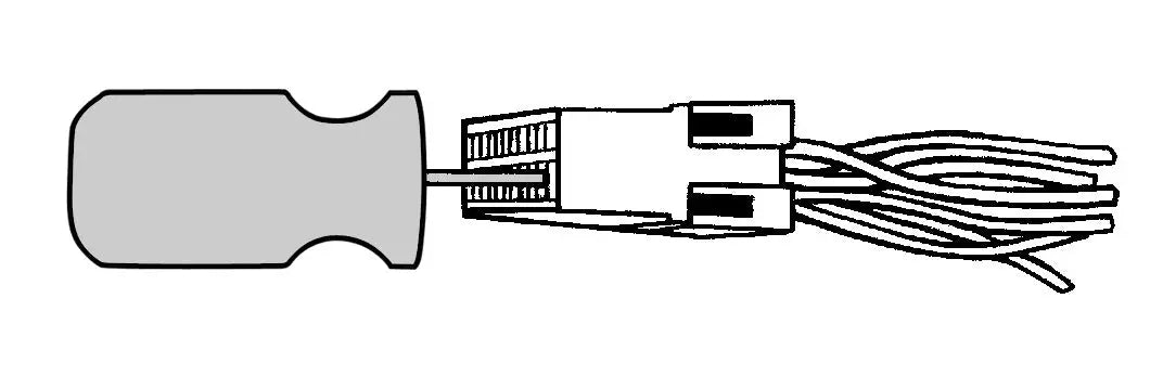 Gedore 2004119 Terminal Toolkit for Push-On Contacts, 340mm - KL-0190-28 K Gedore Automotive